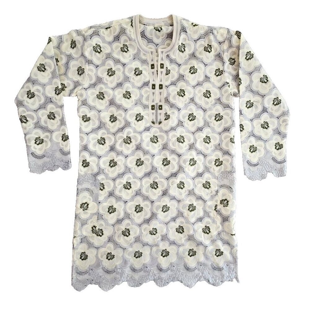 Indian Festive Wear Elaborate Men's Designer Kurta Set Formal Events Outfit